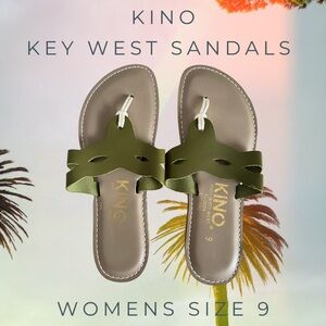 Kino Olive Green Brazilian Sandals